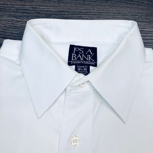 Jos. A. Bank Shirts - Jos A Bank White Tailored Fit Dress Shirt 16.5-35 Jos. A. Bank Shirts - Jos A Bank White Tailored Fit Dress Shirt 16.5-35
